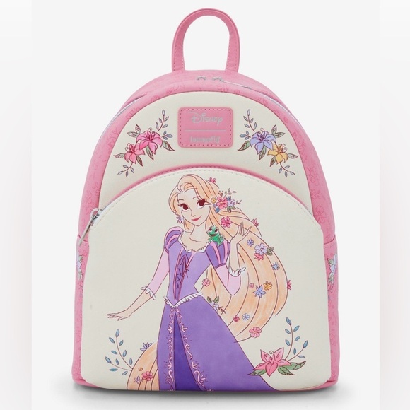Loungefly Disney Rapunzel Pascal Mini Backpack - Picture 1 of 6